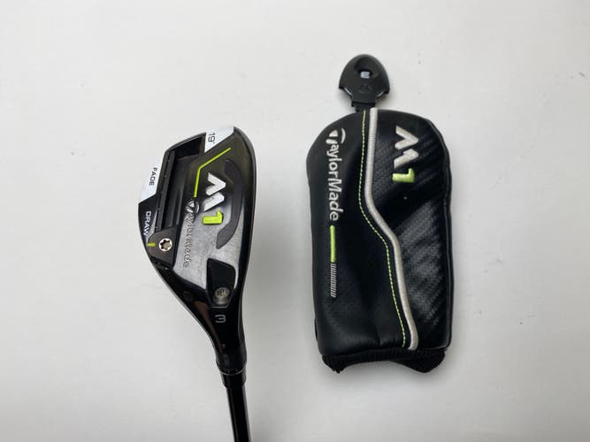 Taylormade M1 3 Hybrid 19* Kuro Kage Silver Series 80g Stiff Graphite Mens RH HC