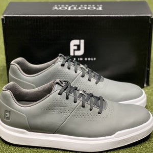FootJoy Contour Casual Men's Golf Shoes 54089 Charcoal 12 Medium (D) New #83301