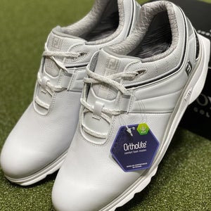 FootJoy Pro SL Carbon Spikeless Golf Shoes 53079 White 9 Medium New #86543