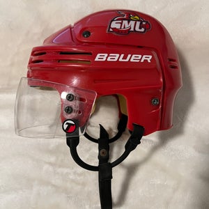 Used Medium Bauer 4500 Helmet Pro Stock