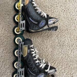 Tour Bluemax Composite Inline Hockey Skates size 7