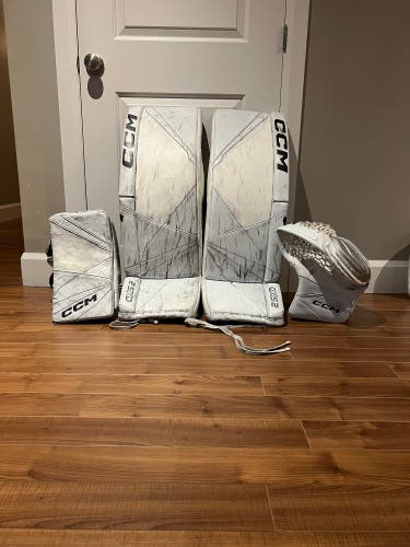 Used 33+2" Regular Pro Stock Axis 2 Pro Goalie Full Set