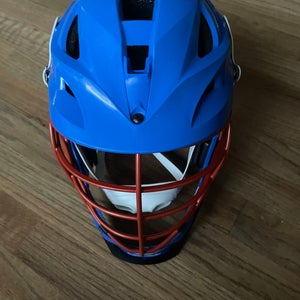 Blue Cascade S Lacrosse Helmet