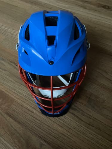 Blue Cascade S Lacrosse Helmet