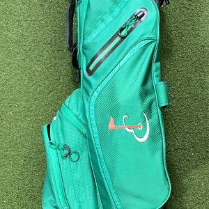 Titleist Stand Golf Bag Green 3-Way Divide Single Strap Golf Bag