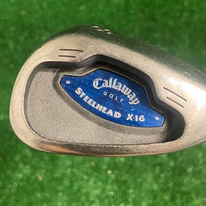 Callaway Golf Steelhead X-16 8 Iron RH Stiff Steel ~36.5" Nice Factory Grip