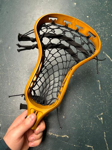 New T-Lax “Nation” Head - Strung - Carmel Dye