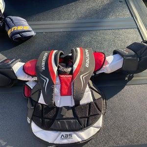 Used Small Bauer Goalie Chest Protector