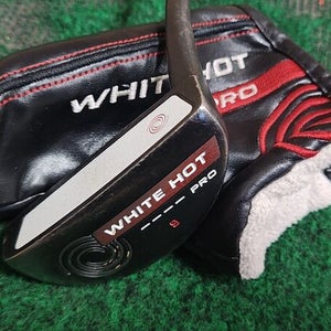 Odyssey White Hot Pro 9 34.5 Inch Putter w Headcover Superstroke