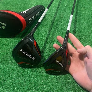 Taylormade stealth 3 wood and 3 hybrid