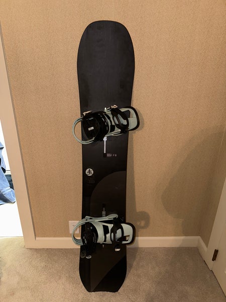 Men s Burton With Bindings Stiff Flex Directional FAMILY TREE BIG GULP Snowboard