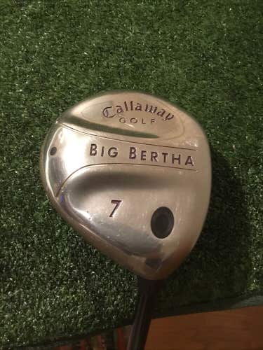 Callaway Ladies Big Bertha 7 Wood Graphite Gems Shaft