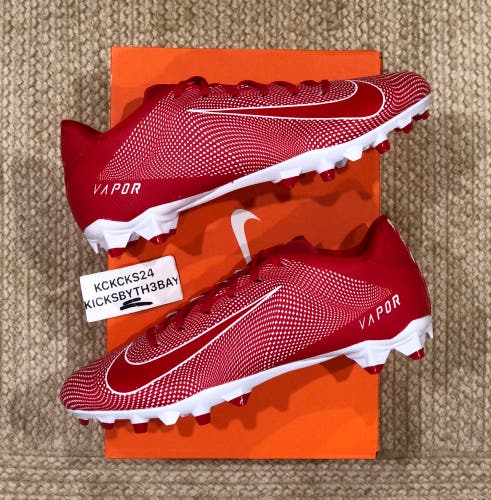 Nike Vapor Edge Team Football Cleats Red CZ2606-600 Mens size 13