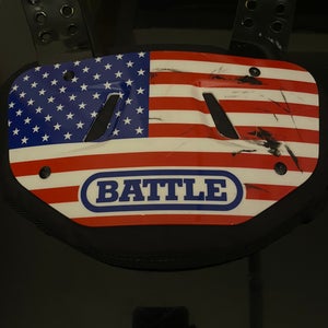 Battle USA Football backplate