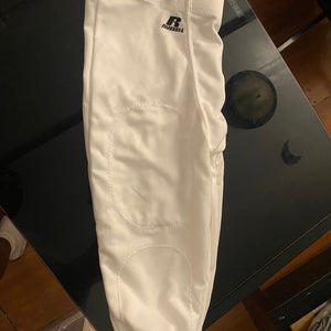 Youth Russell Football Pants White