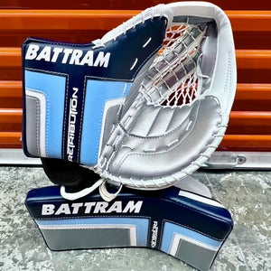 Battram Pro Spec Goalie Glove + Blocker Set
