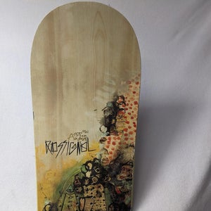 Rossignol Angus Snowboard Size 158 Cm Color Woodgrain Condition Used