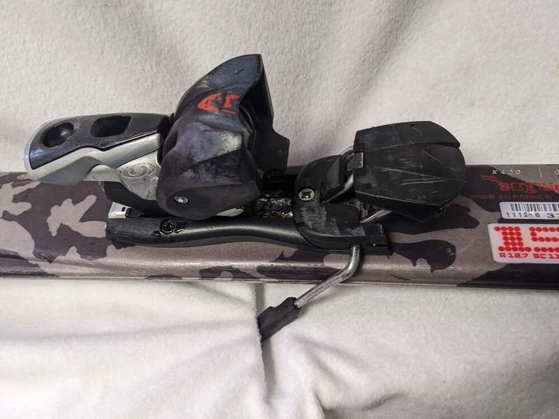 Salomon SevenTwenty Twin Tip Skis w/Salomon Bindings Size 151 Cm