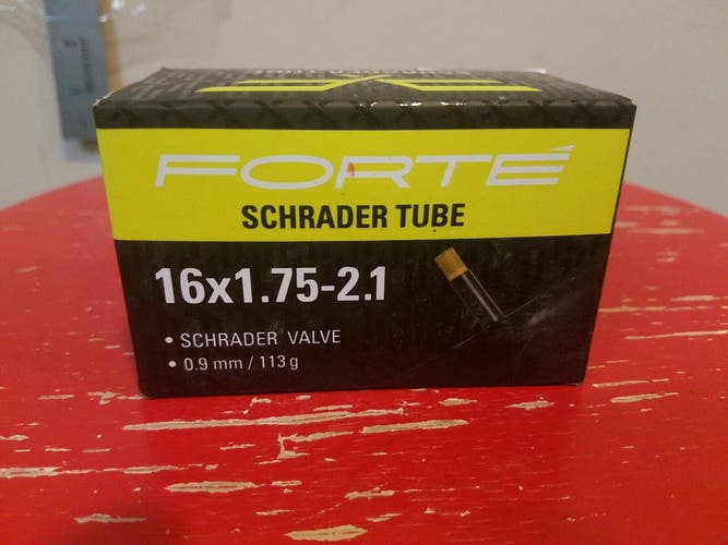 Forte Schrader Tube 16 X 1.75 - 2.1 Schrader Valve