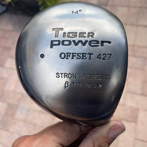 Womans Golf Driver Tiger Power Offset 427 In right handed  Graphite