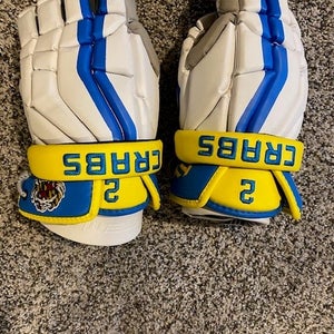 New Custom Crabs True Lacrosse Gloves Large