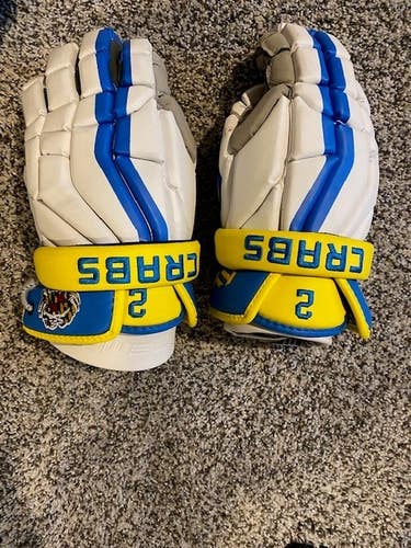 New Custom Crabs True Lacrosse Gloves Large