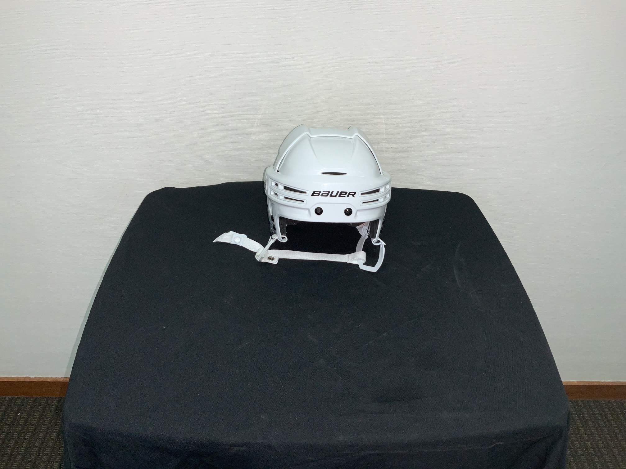 New Small White Bauer Re-Akt 75 Helmet HECC 7 - 2024