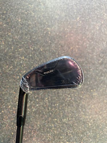 New Men's Titleist Left Hand T200 Iron Set Stiff Flex 7 Pieces Steel Shaft