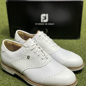 FootJoy 2023 DryJoys Premiere Series Wilcox Golf Shoes 54322 White 9 Wide #90318