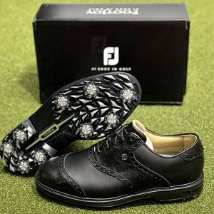 FootJoy 2023 DryJoys Premiere Wilcox Golf Shoes 54326 Black 10 Wide EE #90338