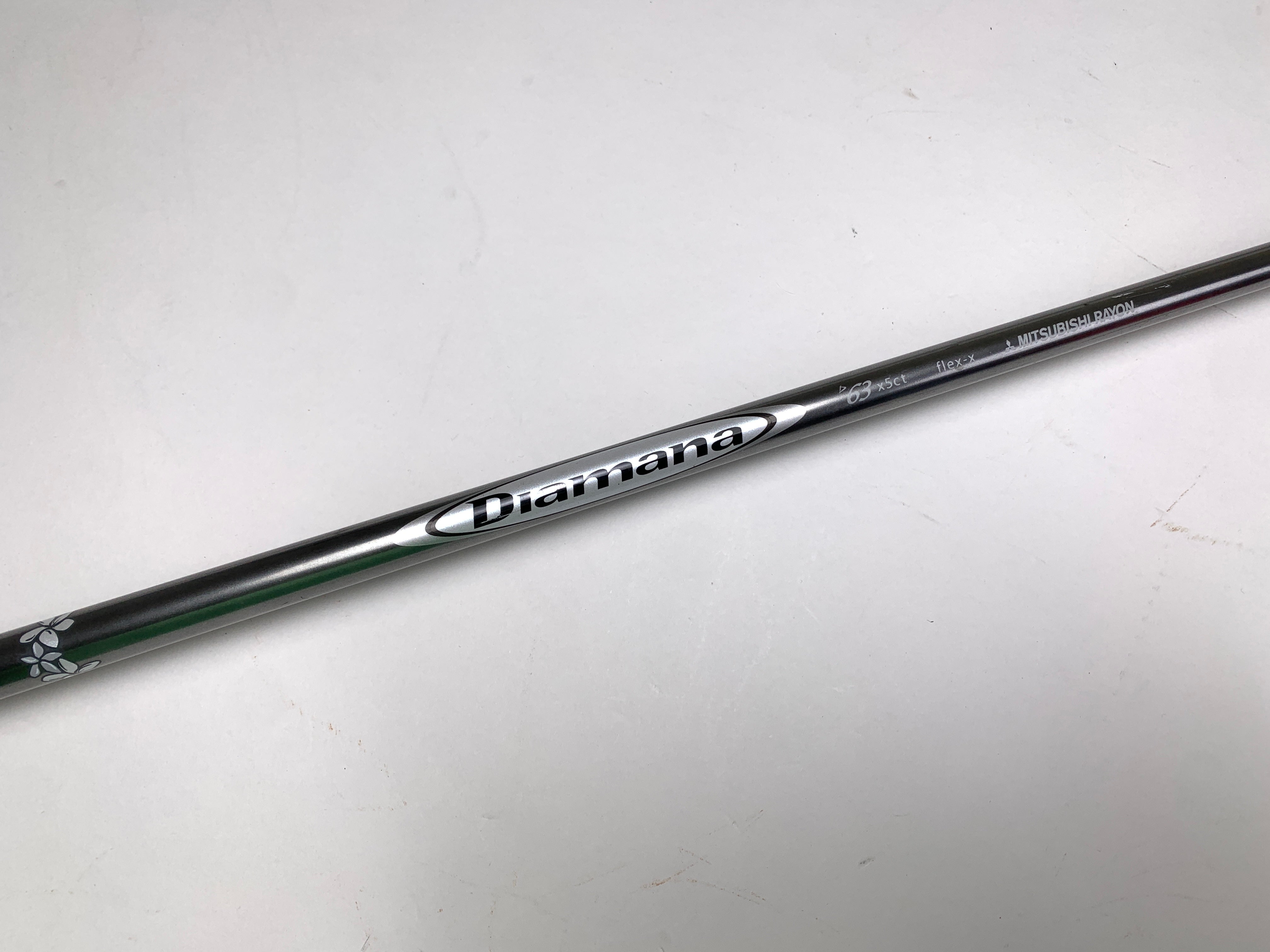 Mitsubishi Rayon Diamana D 63x5ct 63g Extra Stiff Driver Shaft 45
