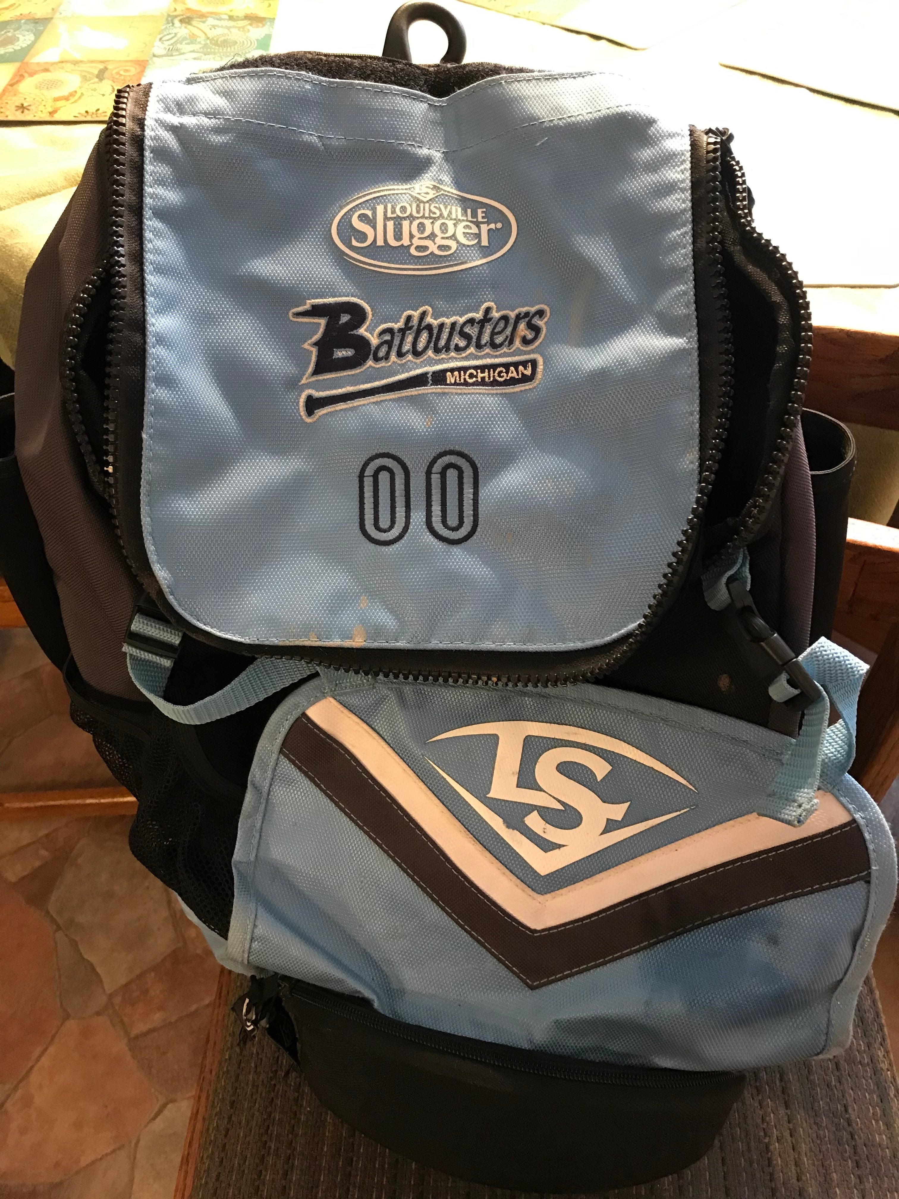 NEW Louisville Slugger Large Back Pack - LGBP Lt Blue