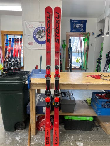 Men's 2022 Racing With Bindings LASER GS Skis