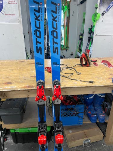 Men's 2021 Racing With Bindings laser sl Skis