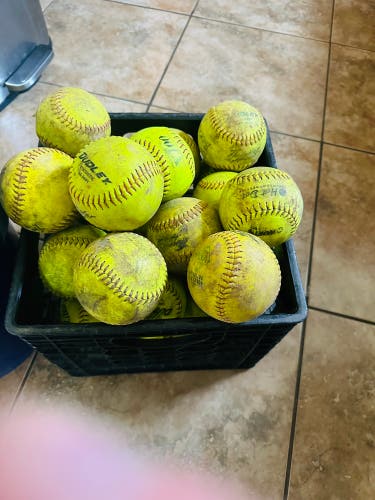 Slowpitch softballs (Balls Only)