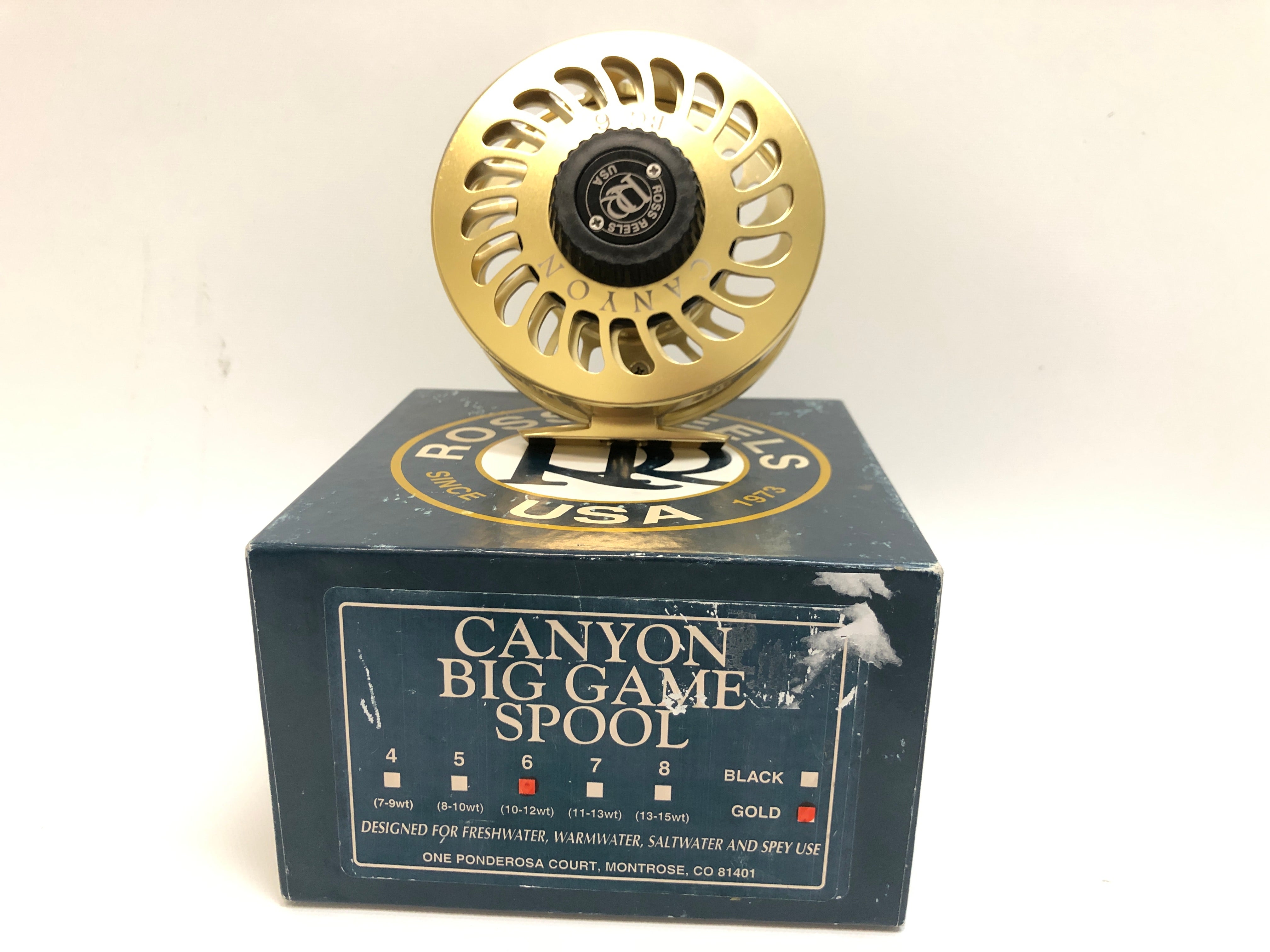 Ross Canyon Big Game 6 Fly Fishing Reel