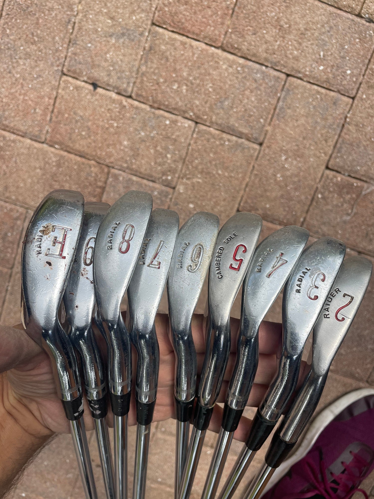 Golf Iron Set Hogan Radial 9 Pc In Right Handed | SidelineSwap  display picture 1
