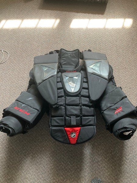 Used Large CCM AB Pro Goalie Chest Protector