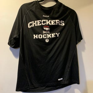 Charlotte Checkers Reebok Speedwick Team-Issued Shirt Small - PLEASE READ FULL DESCRIPTION