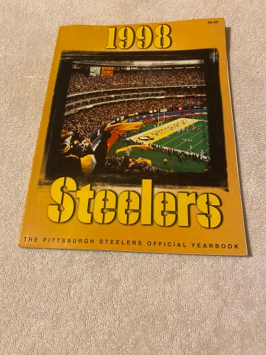 Pittsburgh Steelers NFL Football 1998 Official Yearbook