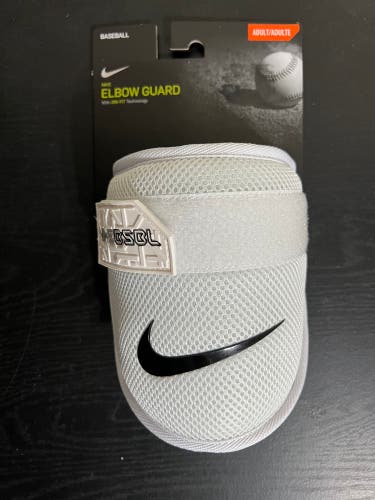 NIKE Adult BPG 40 Batters Elbow Guard 2.0 White / Black
