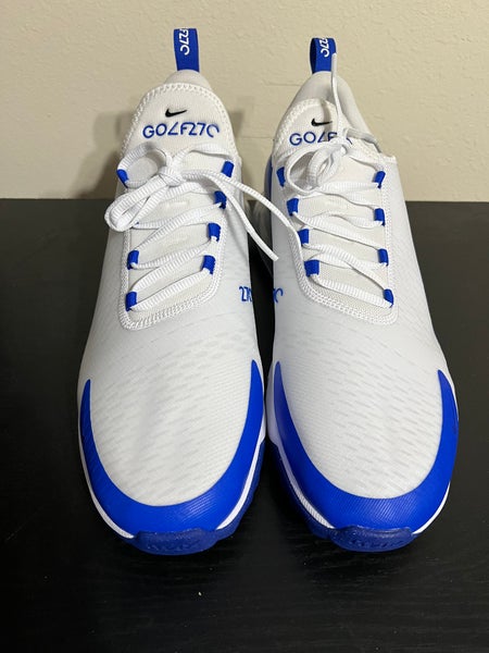 Nike Air Max 270 Men's Golf Shoes White / Racer Blue