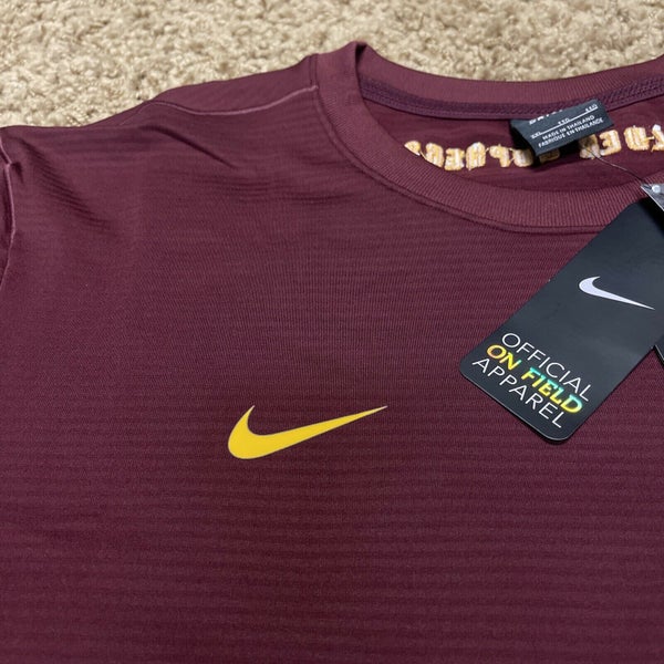 Nike Men's Shirt - Burgundy - XL