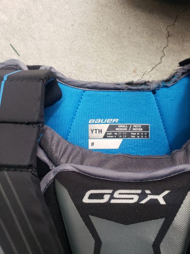 Used Small Bauer GSX Goalie Chest Protector
