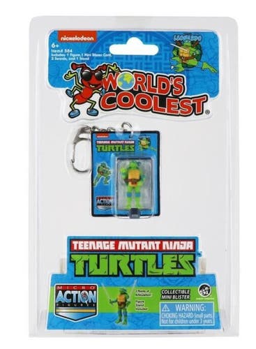 LEONARDO - World's Coolest Teenage Mutant Ninja Turtles Micro Figures
