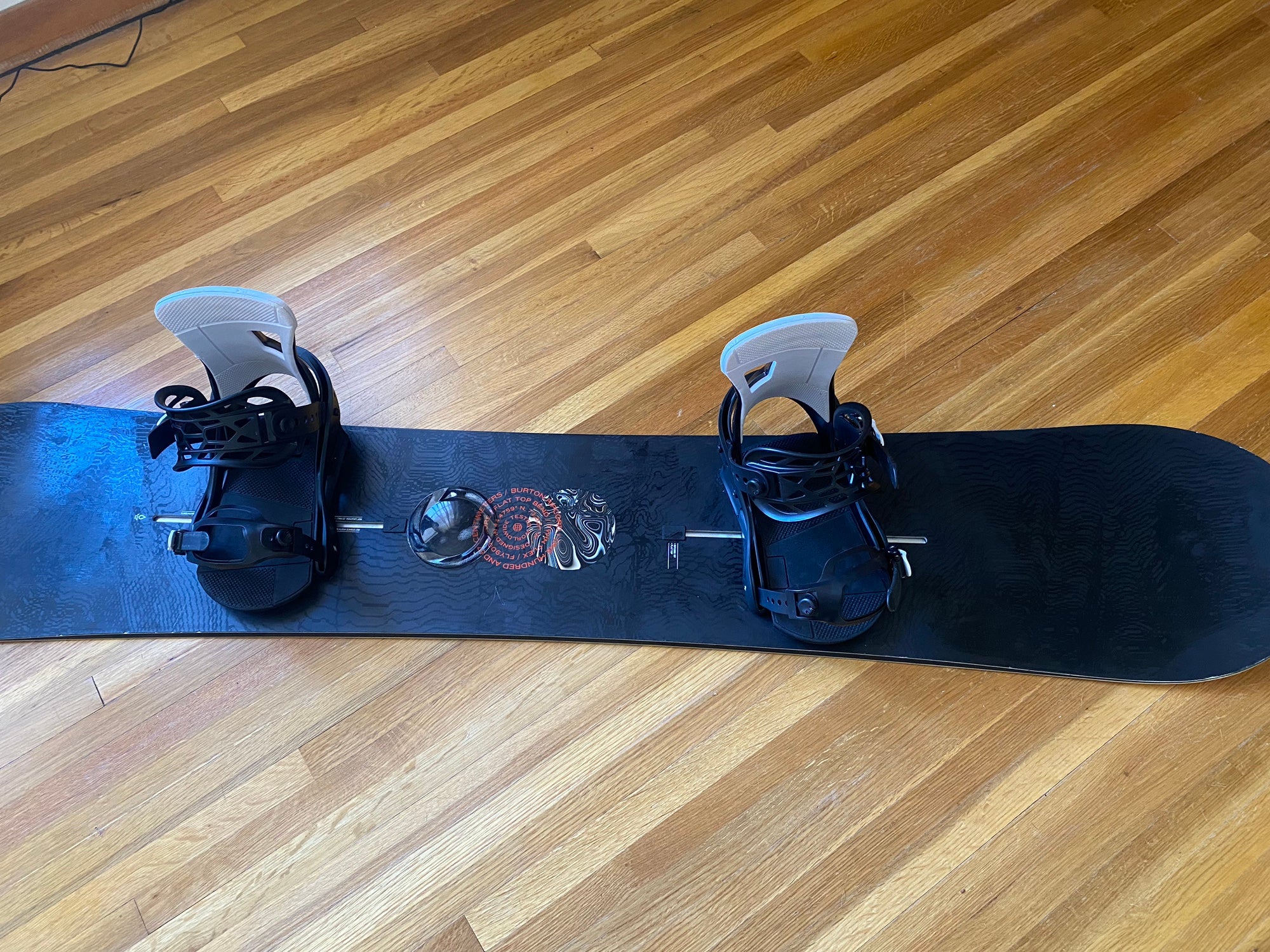 Used Burton With Bindings Snowboard SidelineSwap