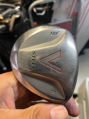 Taylormade V Steel Wood 5 In Right Handed  18 deg with graphite