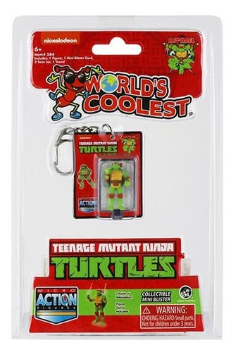 RAPHAEL World's Coolest Teenage Mutant Ninja Turtles Micro Action Figure