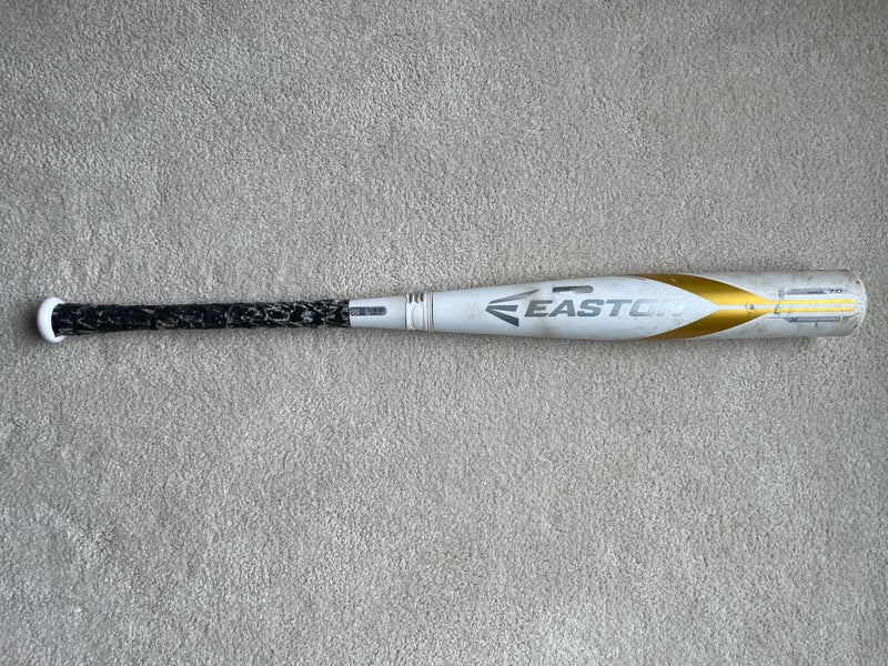 Used BBCOR Certified Easton Hybrid Ghost X Bat (-3) 28 oz 31"