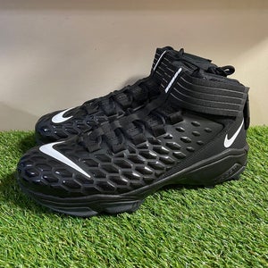 Nike Force Savage Pro 2 Shark Football Cleats Black CK2823-001 Mens Sz 15 W NEW